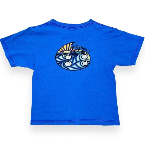 Vintage Billabong Surfwear Tee Blue Y2K Wave Graphic 90s Skater Retro T Shirt XS - Picture 1 of 8